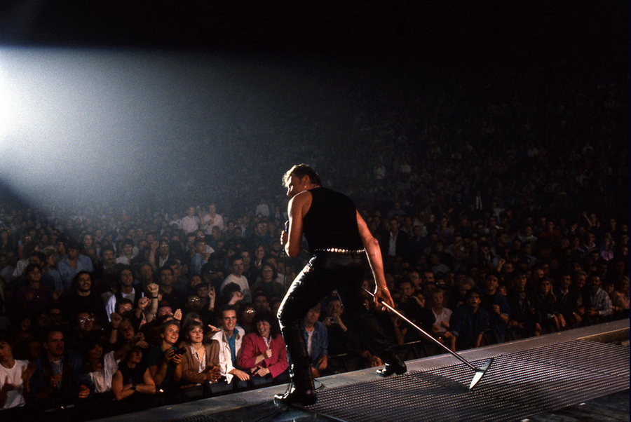 LES CONCERTS DE JOHNNY 'BERCY, PARIS' 1990 Captu252