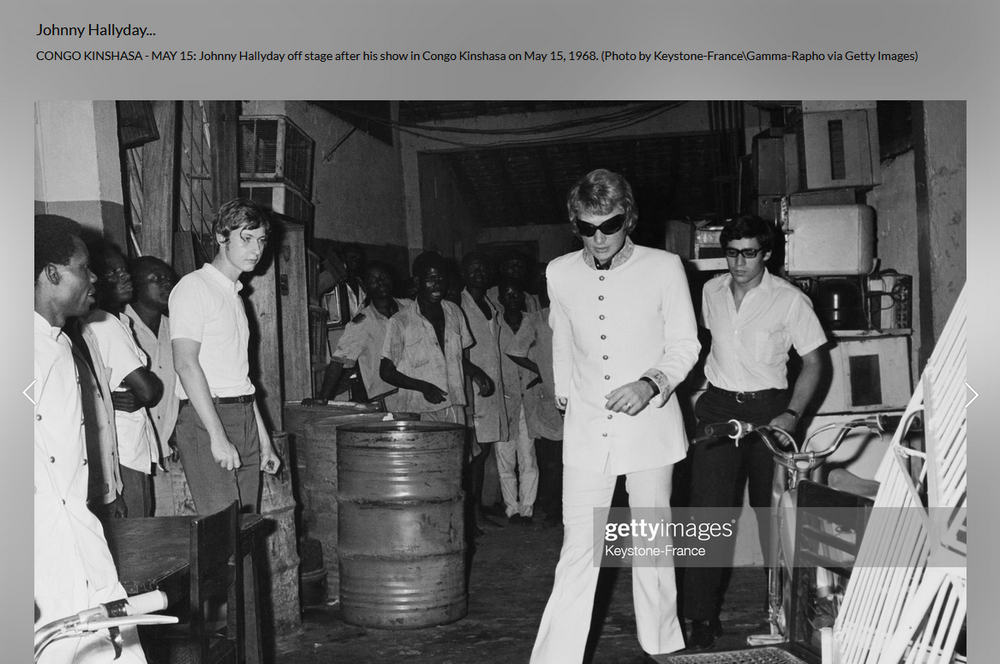 LES CONCERTS DE JOHNNY 'KINSHASA, REPUBLIQUE DEMOCRATIQUE DU CONGO' 1968 Captu766