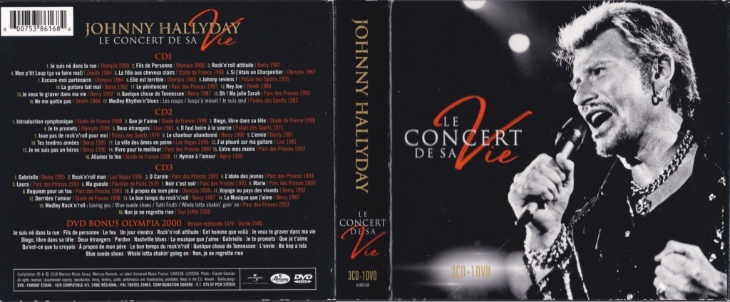 LE CONCERT DE SA VIE ( 3 CD + 1 DVD )( 2018 ) Img22
