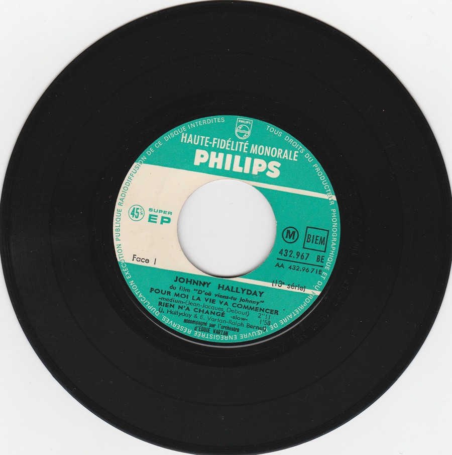 LES EP PHILIPS ( LES ORIGINAUX )( 1961 - 1969 ) Img_1094