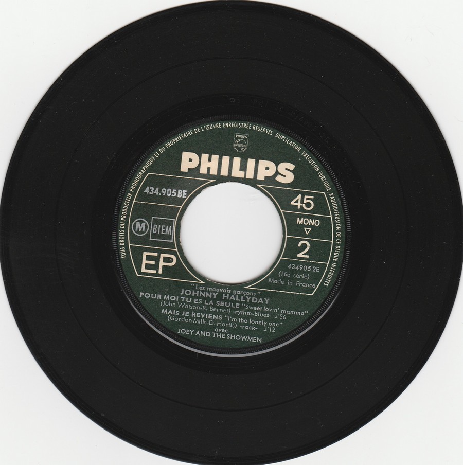 LES EP PHILIPS ( LES ORIGINAUX )( 1961 - 1969 ) Img_1096
