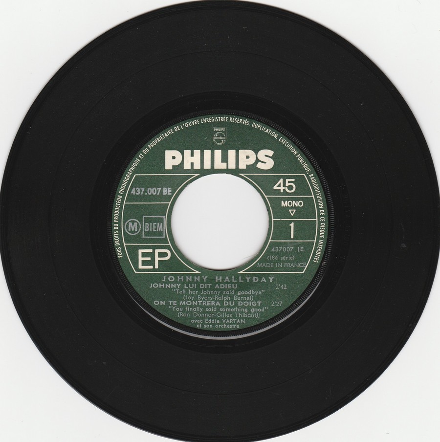 LES EP PHILIPS ( LES ORIGINAUX )( 1961 - 1969 ) Img_1097