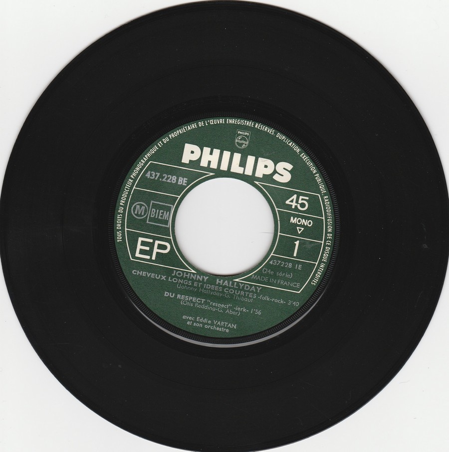 LES EP PHILIPS ( LES ORIGINAUX )( 1961 - 1969 ) Img_1099