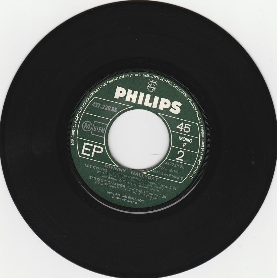 LES EP PHILIPS ( LES ORIGINAUX )( 1961 - 1969 ) Img_1100