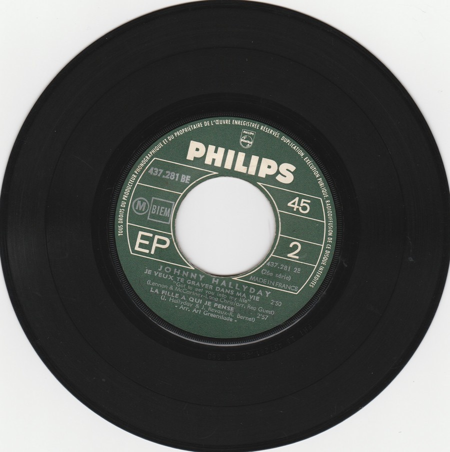 LES EP PHILIPS ( LES ORIGINAUX )( 1961 - 1969 ) Img_1102