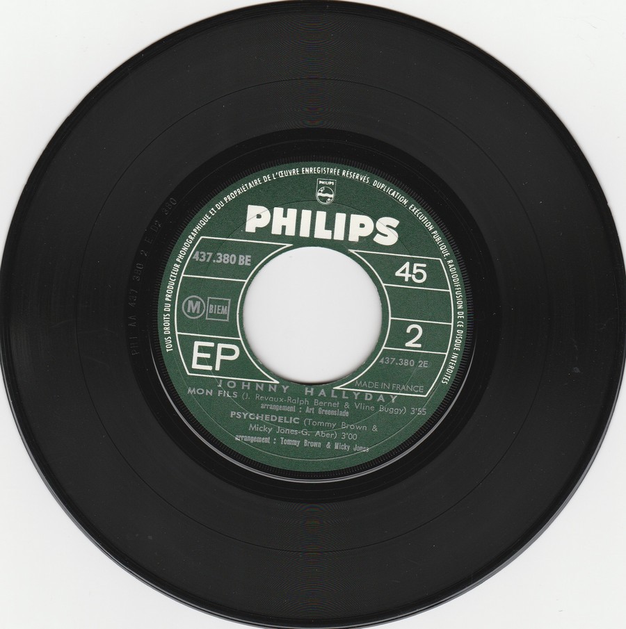 LES EP PHILIPS ( LES ORIGINAUX )( 1961 - 1969 ) Img_1105