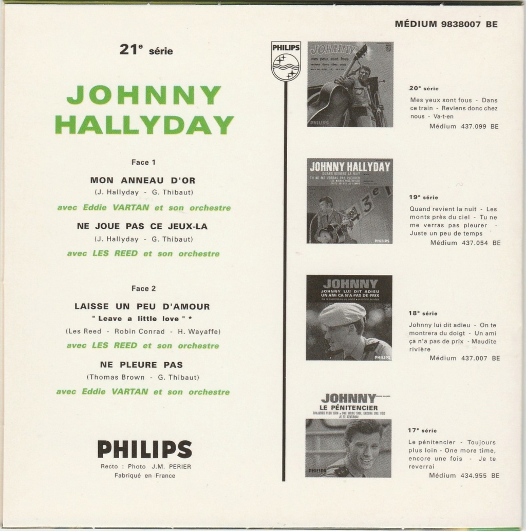 2006  -  JOHNNY HALLYDAY SINGLES COLLECTION 1960 - 2006 ( PARTIE 2 ) Img_1489