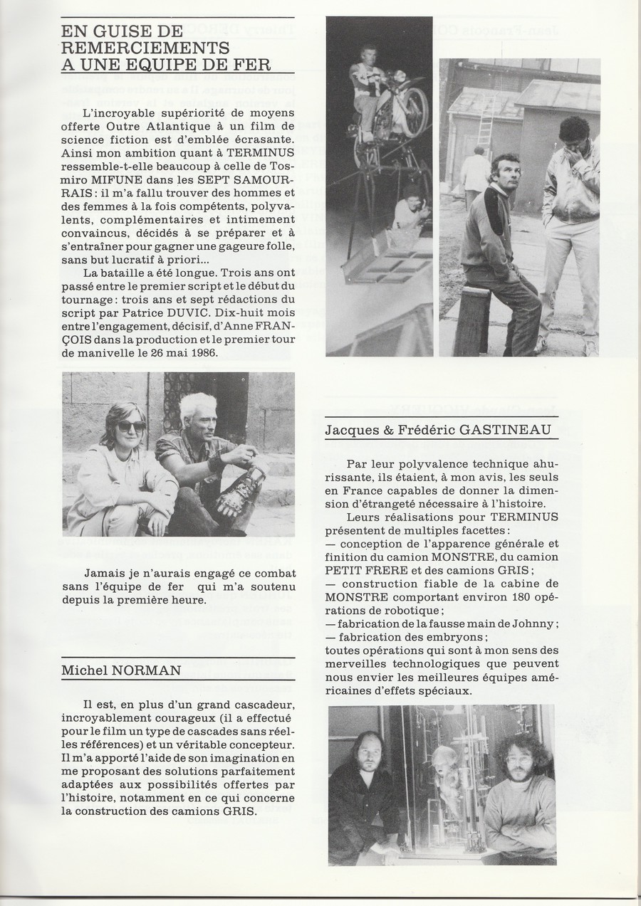 LES FILMS DE JOHNNY ' TERMINUS' 1986 Img_2766