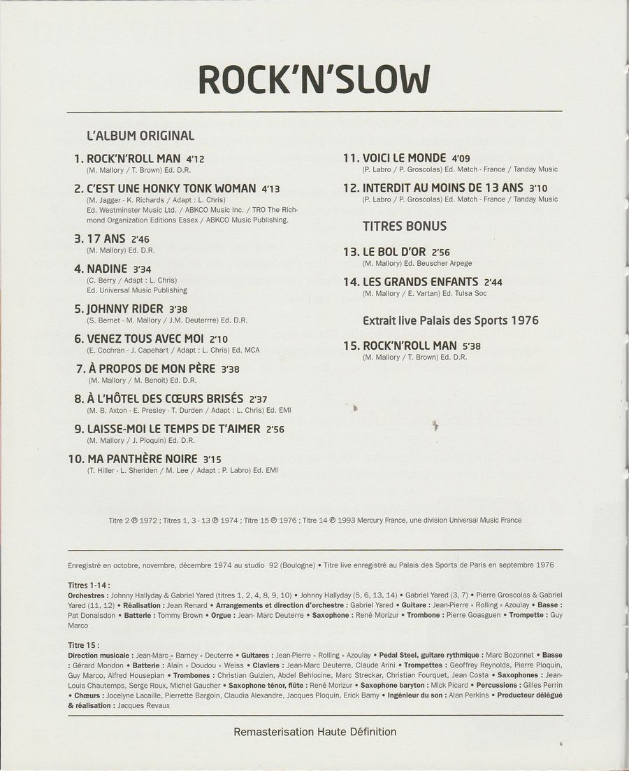 2012  -  N°29  -  ROCK’N SLOW ( LA COLLECTION OFFICIELLE ) Img_3405