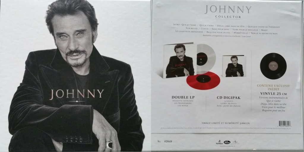 JOHNNY ( COFFRET COLLECTOR )( 2LP 30CM + 1LP25 CM + CD )( 2019 ) Johnny49