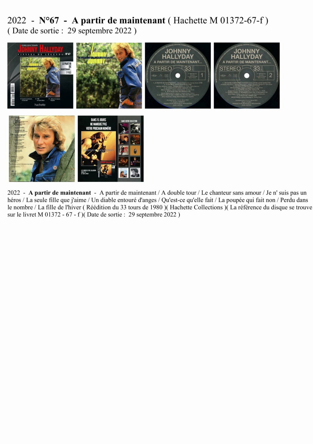 RÉCAPITULATIF DE LA COLLECTION VINYLES DE LÉGENDE ( HACHETTE )( 2019 - 2023 ) La_dis80