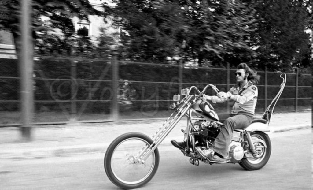 Le Chopper Shovelhead Moteur Harley de Johnny (1971)                                                            Pict_m27