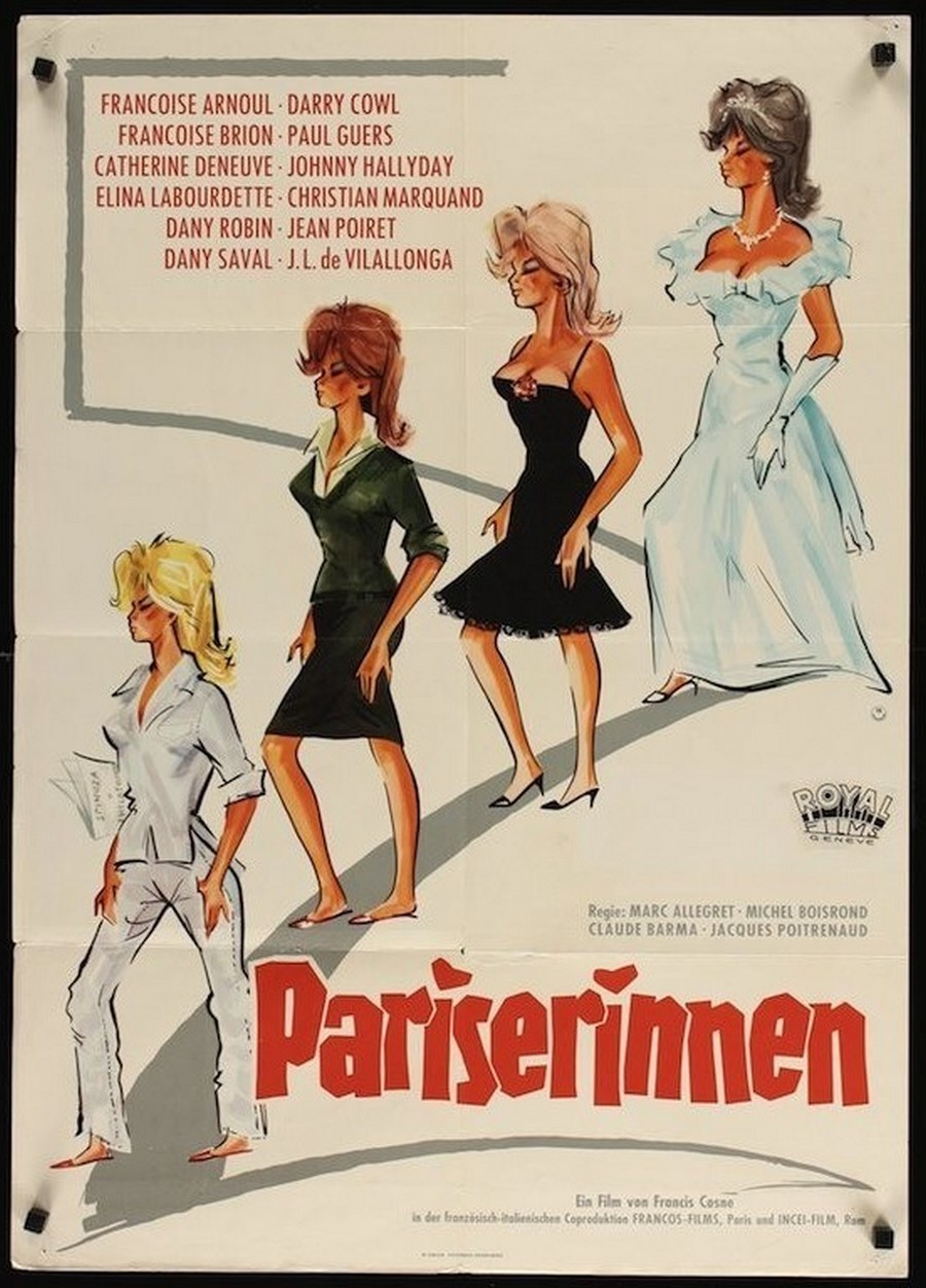 LES FILMS DE JOHNNY ' LES PARISIENNES' 1961 Sans2189