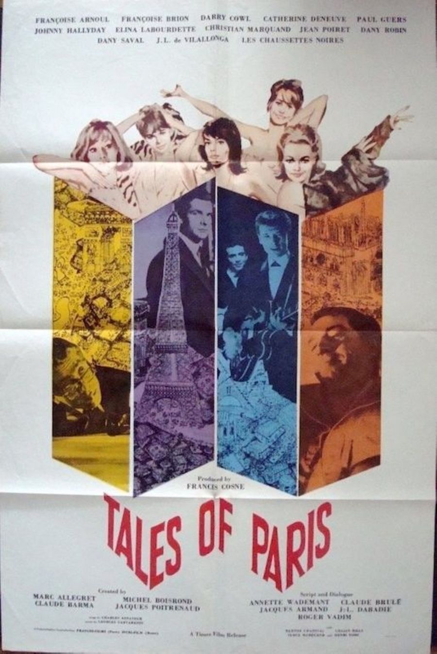 LES FILMS DE JOHNNY ' LES PARISIENNES' 1961 Sans2688