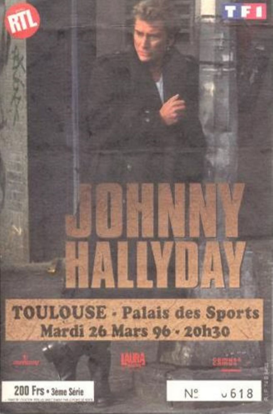 LES CONCERTS DE JOHNNY 'TOULOUSE' 1996 Sans3439
