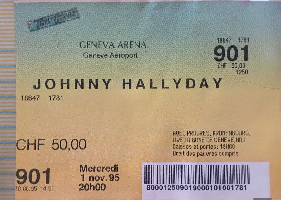 LES CONCERTS DE JOHNNY 'ARENA DE GENEVE' 2015 Sans4388