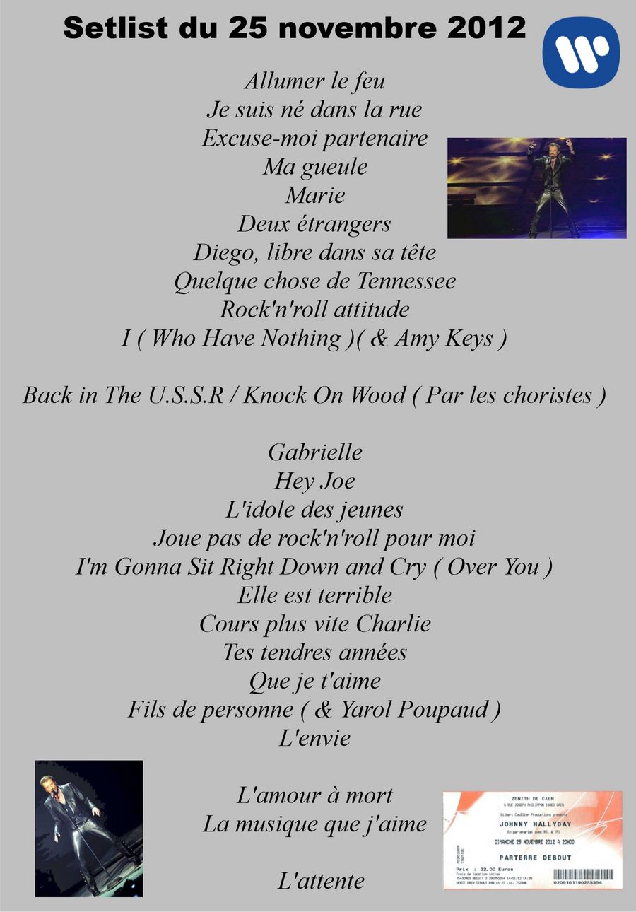 LES CONCERTS DE JOHNNY ‘CAEN' 2012 Setli440