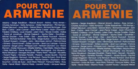 Pour Toi Armenie Toutes Les Editions 1989