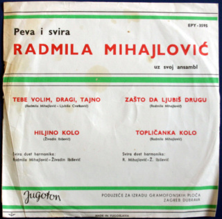 Radmila Mihajlovic - Diskografija R-760711