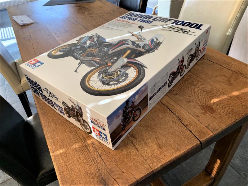 Honda CRF1000L Africa Twin 2015, Tamiya 1/6 Mini_k86