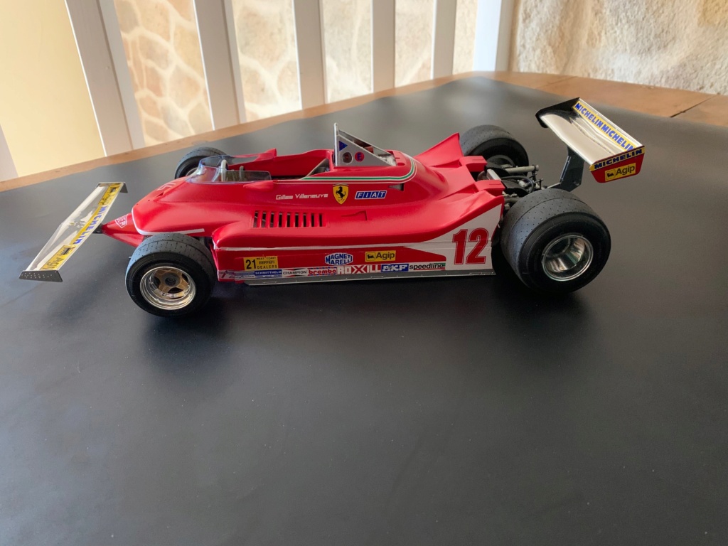 FERRARI 312T4 Gilles Villeneuve 1979, Tamiya 1/12 Wf810