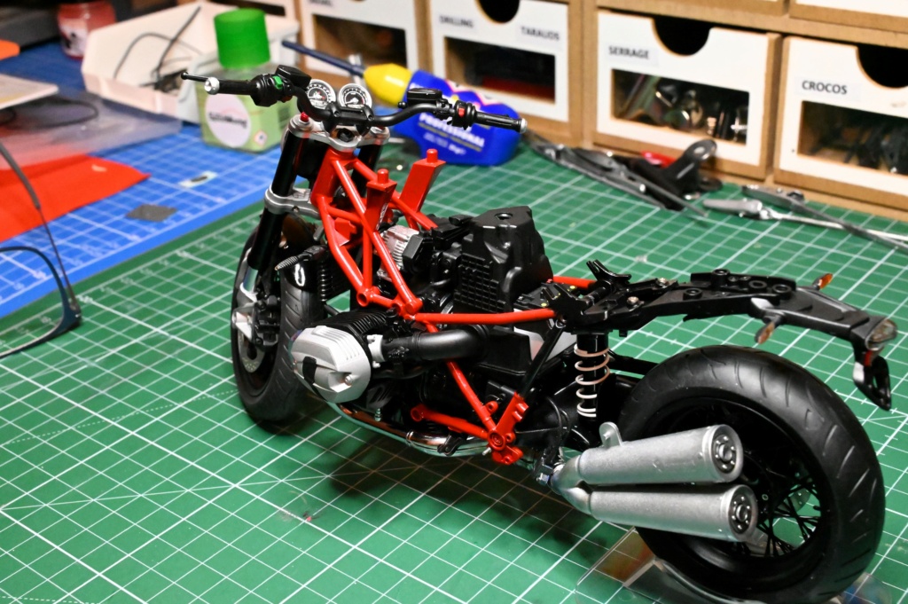 BMW R NineT Meng 1/9 edition Pete's 2024 Wip3217