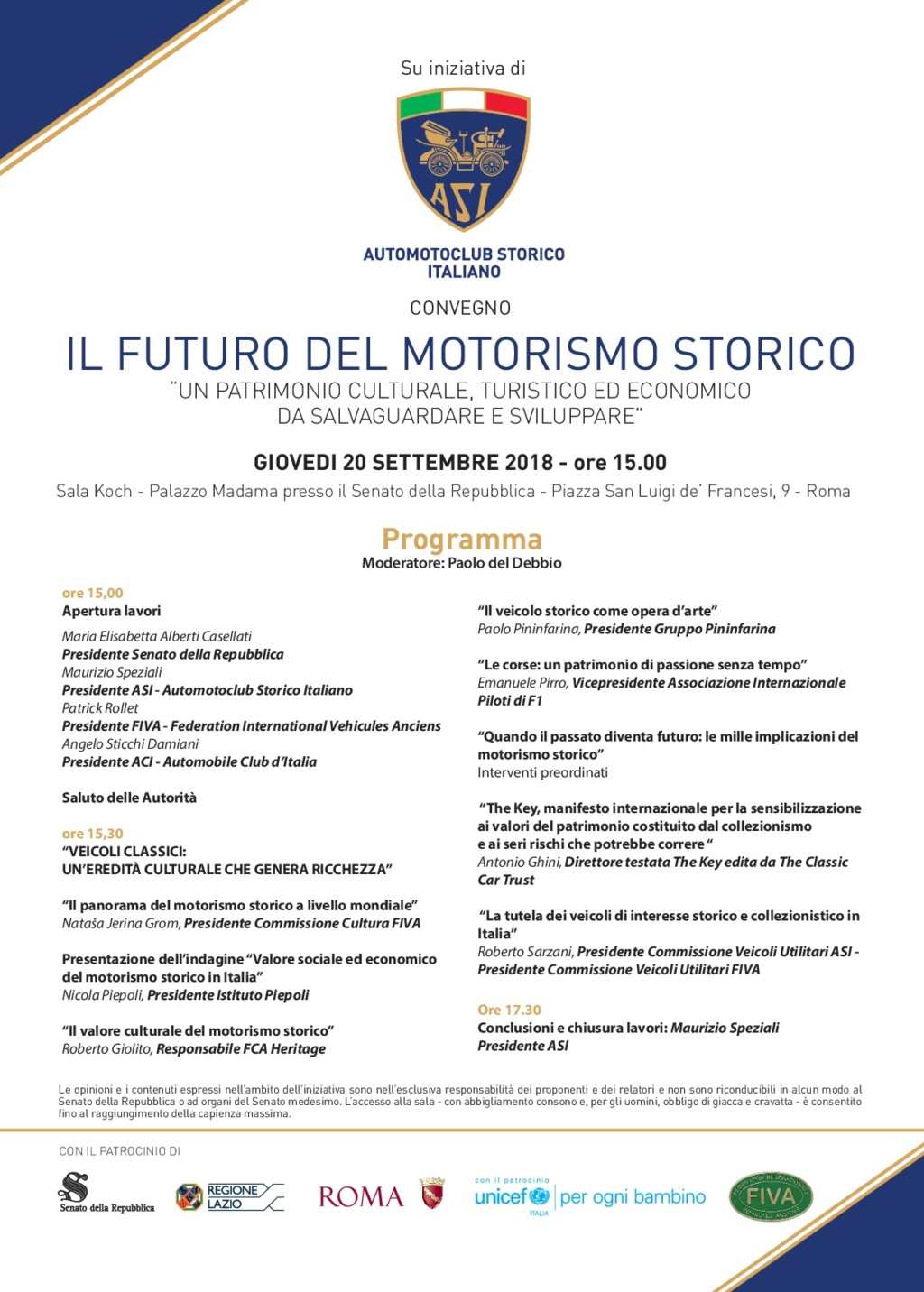 Casellati,auto d'epoca eccellenza Italia Progra10
