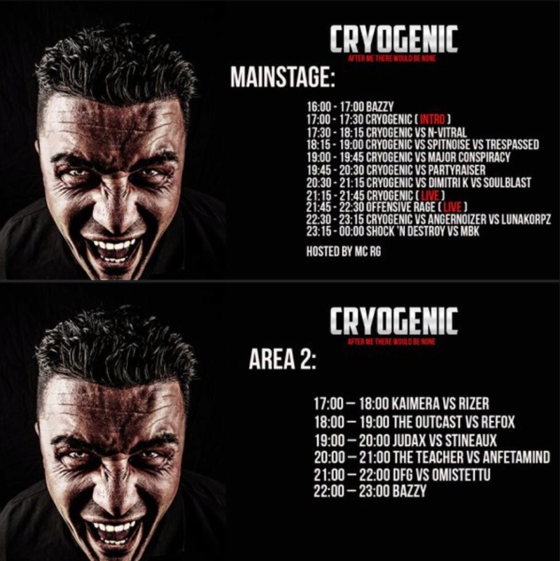 Cryogenic - After me there would be none Part 2 - 15 octobre 2022 - Effenaar - Eindhoven - NL Cryoge14