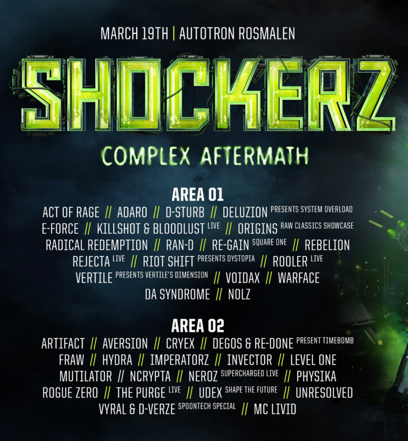 Shockerz 2022 - 19 Mars 2022 - Autotron - Rosmalen - NL Lineup14