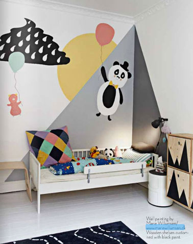 Idee peinture chambre enfant de 8ans Exempl10