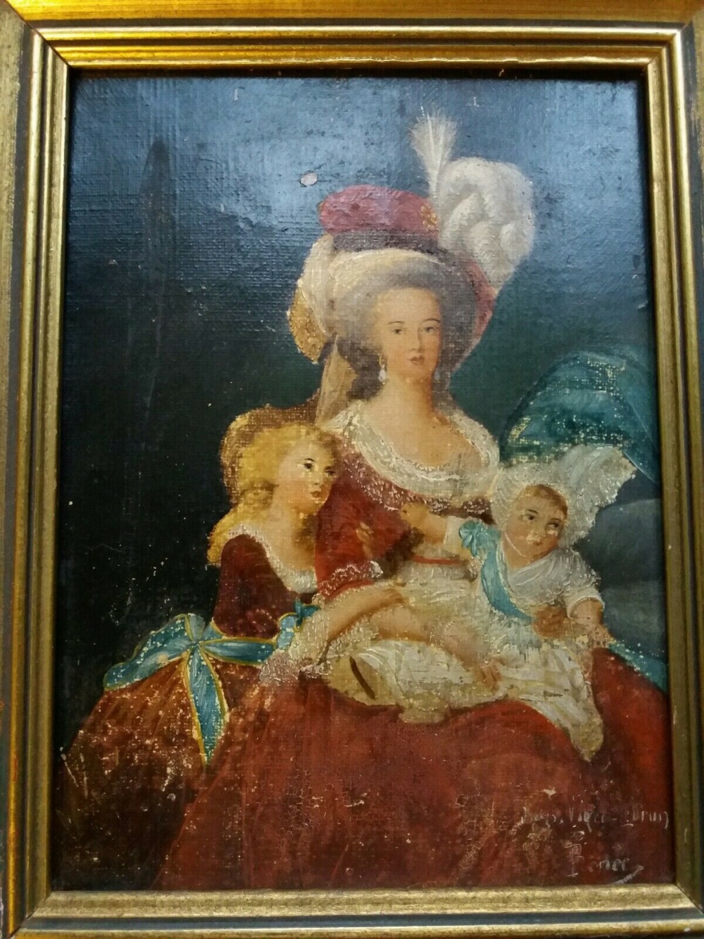 Portrait Marie Antoinette et ses enfants par Elisabeth Louise Vigée Lebrun - Page 3 S-l16016