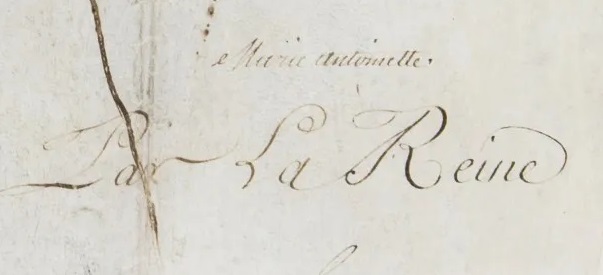 Documents avec autographe ou signature de Marie-Antoinette Tzolzo18