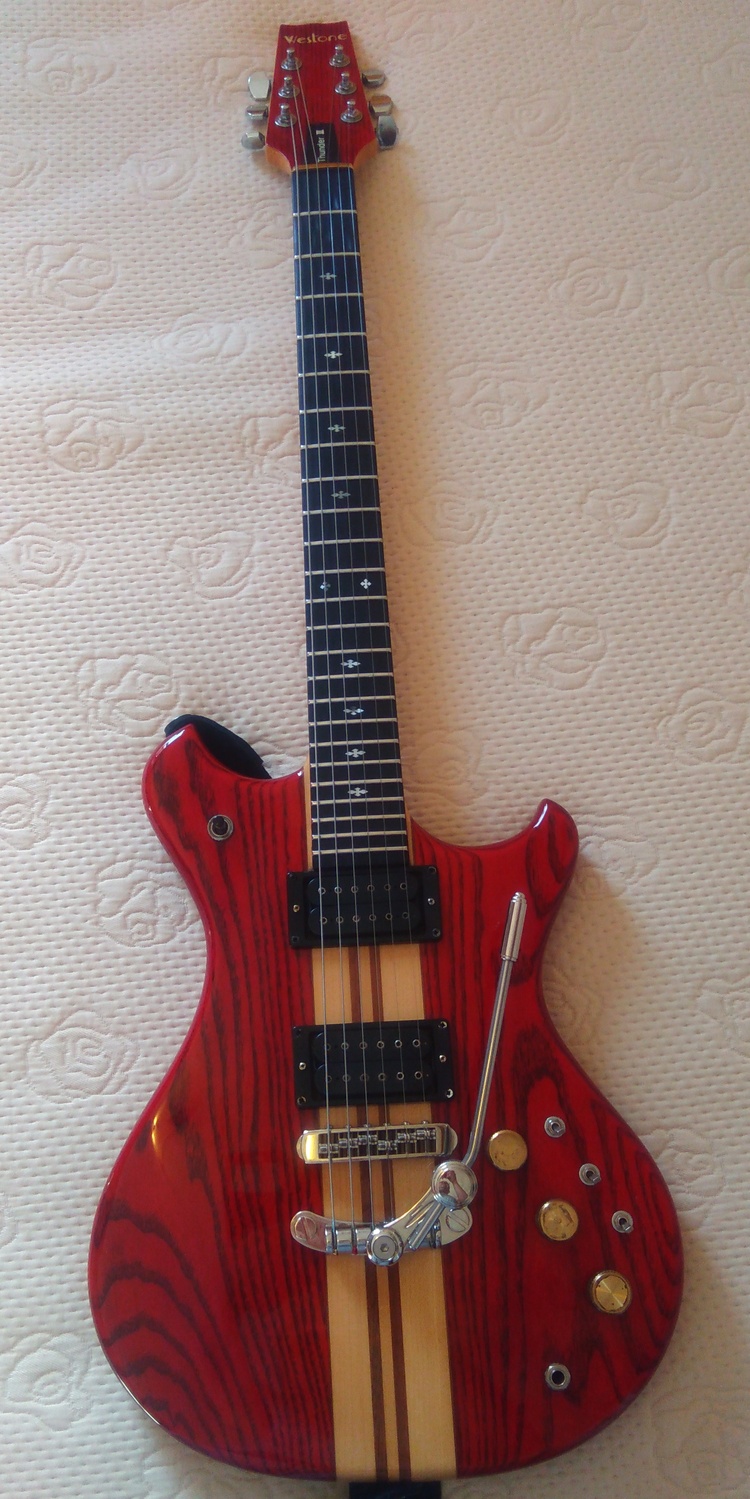 Westone Thunder III Fingerboard Divots Weston10