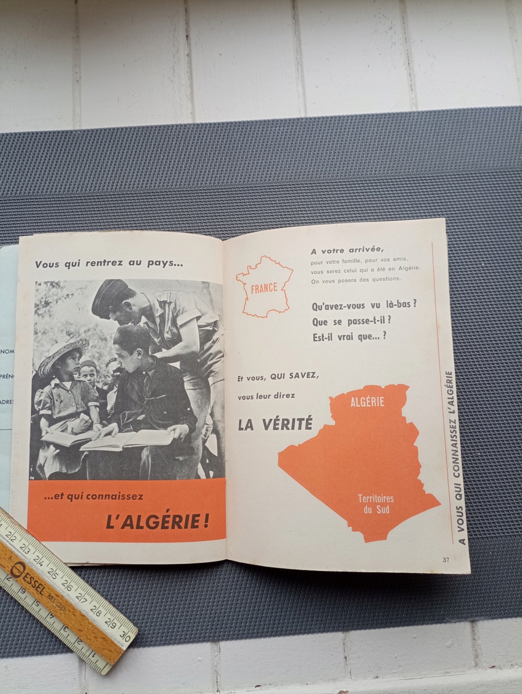 Livret/ guide  retour guerre d'Algerie 17144812