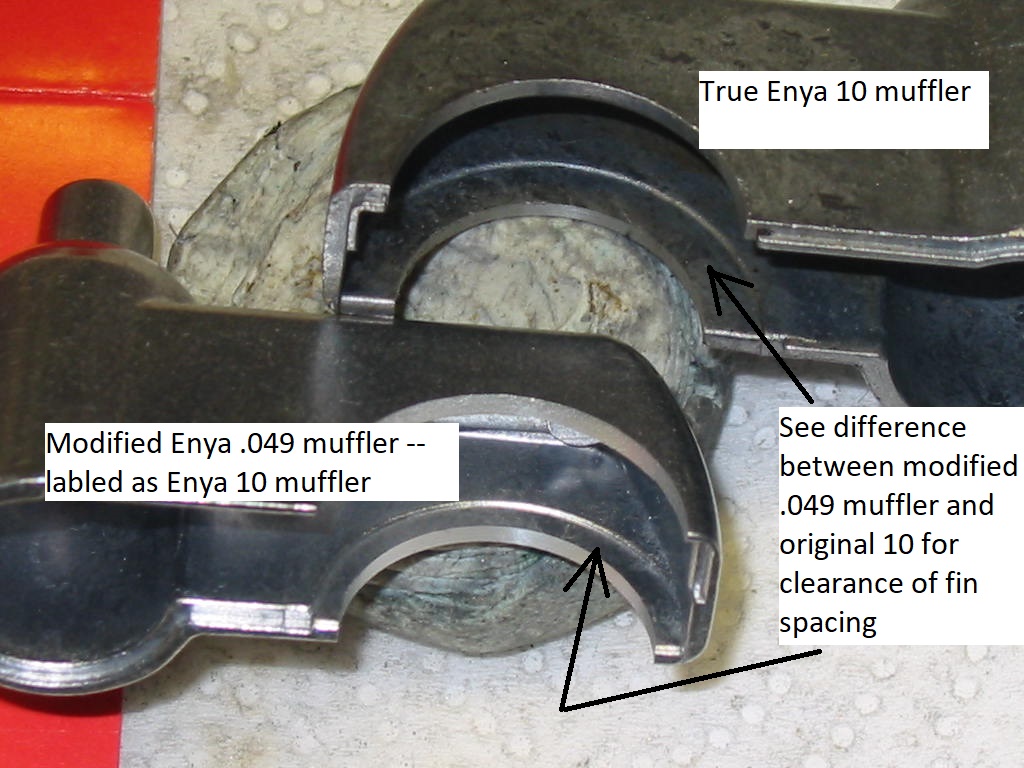 enya 10 muffler - *** UPDATE *** Received my Enya parts order --- NOT EXACTLY ENYA'S TOP QUALITY? -r-_cy10