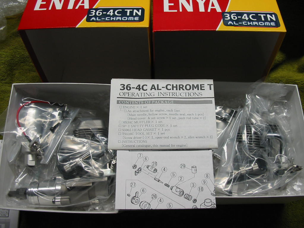 Last of the Enya Diesel engines purchased off of Enya's website. 002_en22