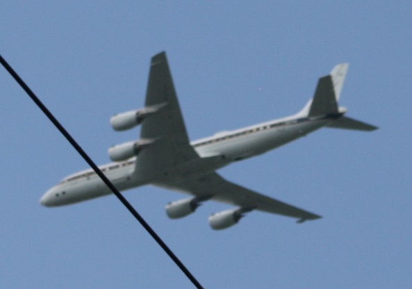 NASA Jet Flying Over My House 