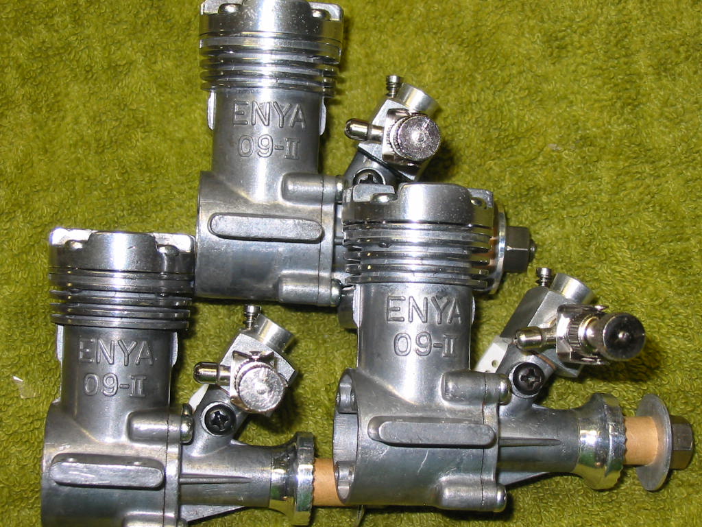 Enya Engines deal from Ken ---- three .09-II done and a Mikoken/ Enya .049 diesel(special) 003_en14