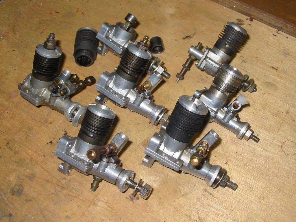Refurbishing Enya 049 / 06 / and "one" .10 engines from "junk" status 06_eny10
