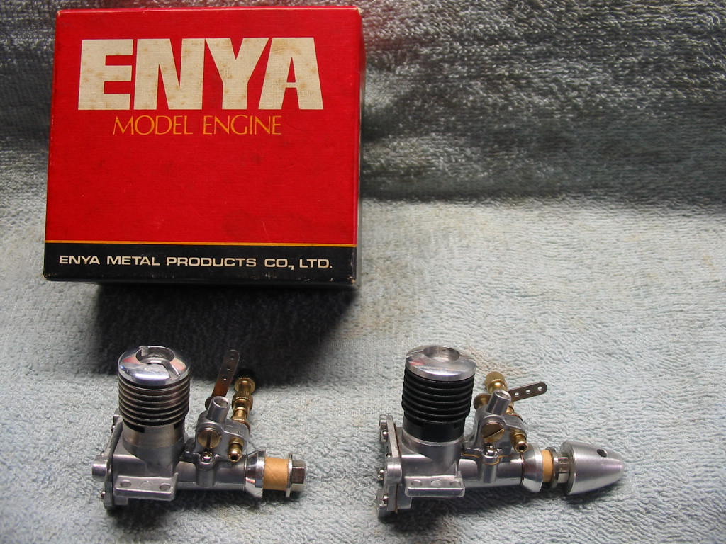 Standard Enya .049-II engine vs. the Mikoken Enya engine  -- What is different? Enya_184