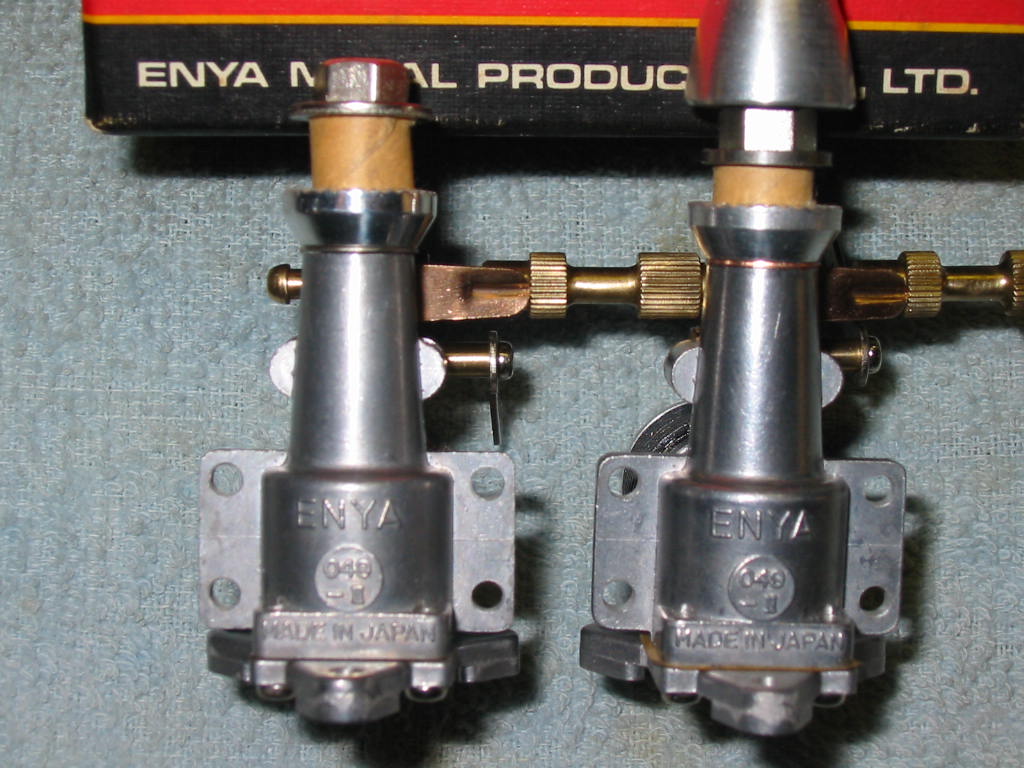 Standard Enya .049-II engine vs. the Mikoken Enya engine  -- What is different? Enya_186
