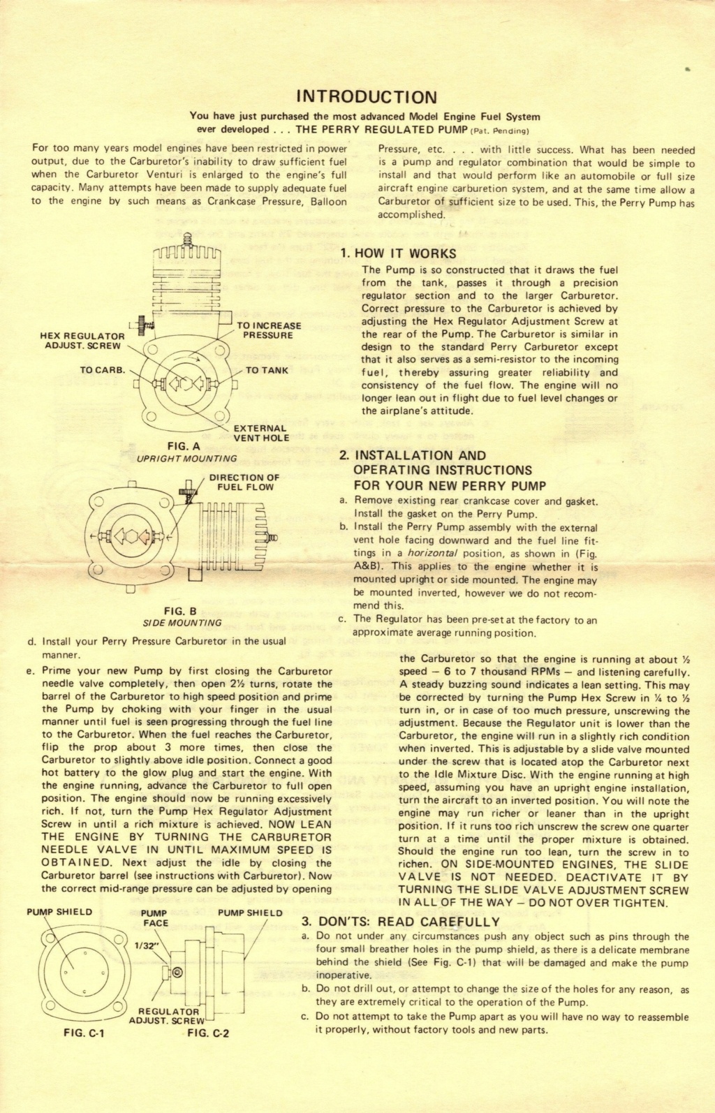 Enya Operating Instructions for Enya 60XF-III and 60XF-4 Enya_613