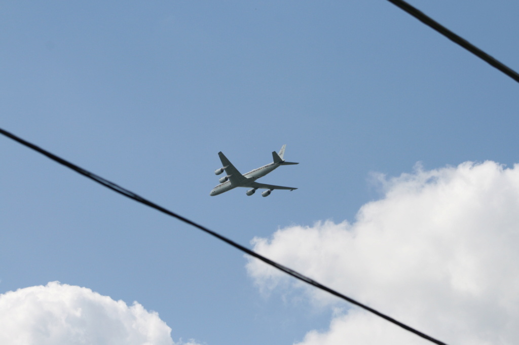 NASA Jet flying over my house! Img_0212