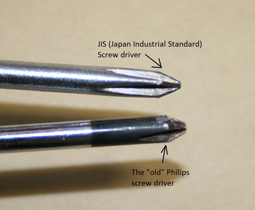 Why do you need a JIS screw driver set? Jis_vs10
