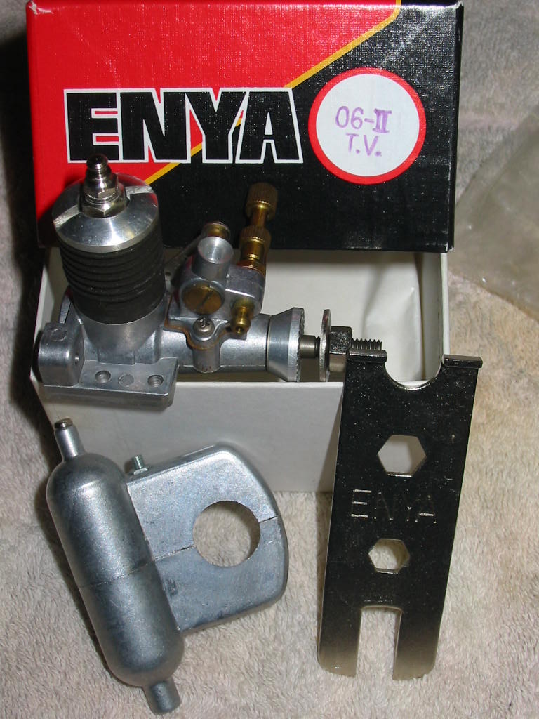 Enya 06 11 Stunter glow engine crank/prop nut help. Nib-en11