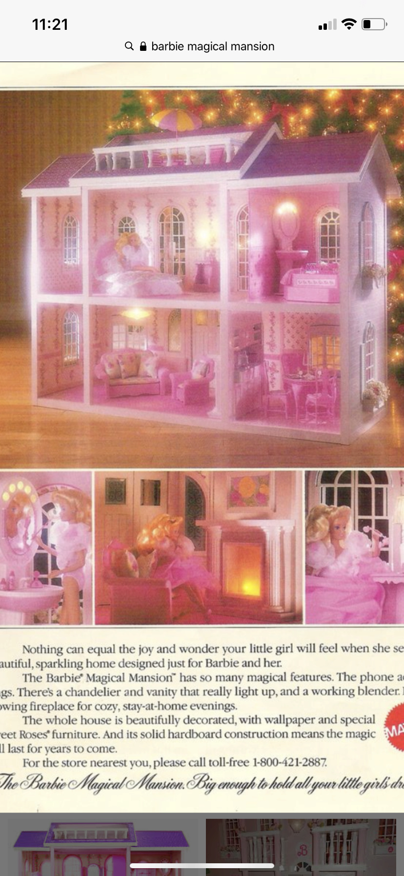 Mansion barbie house shop