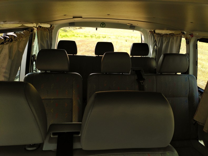 T5 type minibus (combi) avec aménagement amovible 9910