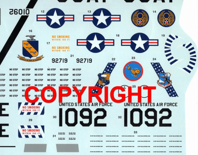 B-36 Langstreckenbomber der US Airforce von Monogram in 1:72. Img66911