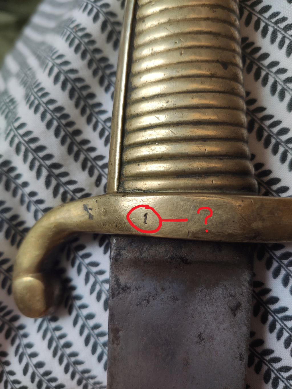 sabre - Identification sabre briquet napoléonien ? 210