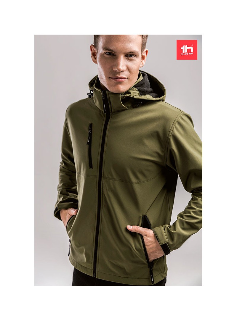 Casacos SoftShell Verde Thc-za10